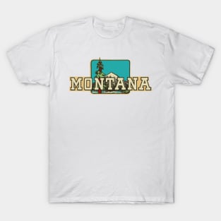 Montana Vintage Style T-Shirt